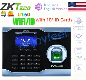 NEW ZKTeco U160 TCP/IP WIFI Biometric Fingerprint Recognition Time Clock Machine