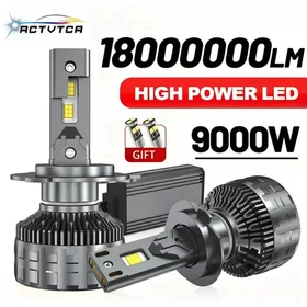 9000W H7 H4 H11 LED Headlight 18000000LM 6000K Auto Front Light Plug & Play
