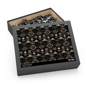Puzzle (120, 252, 500-Piece) Southwestern Navajo Pattern Native American Aztec