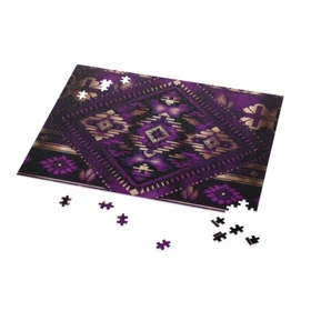 Puzzle (120, 252, 500-Piece) Southwestern Navajo Pattern Native American Aztec