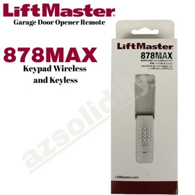 LiftMaster 878MAX, 893MAX,890MAX,877MAX Remote Control Garage Door Opener