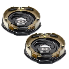 6 on 5.5" Trailer Wheel Hub Drum Kit for 12"x2" Brake 5200-7000 lbs Axle 6 x 5.5