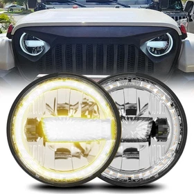 TopAutoGear 1000% Bright H6054 5x7 LED Headlights, DOT, 9000LM, Plug & Play