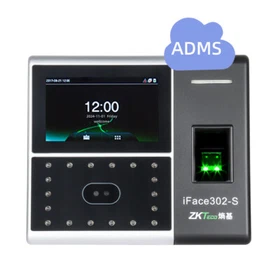 ZKTeco iFace302-S WiFi Face Fingerprint Time Attendance Machine Access Control