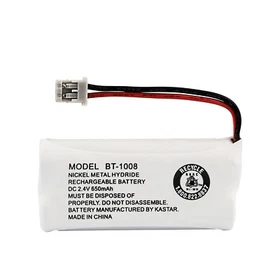 Kastar 2.4V 650mAh Ni-MH Battery for Radio Shack 43221 43-223 43223 43-269 43269