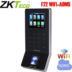 ZKteco F22 Biometric Fingerprint Reader Time Clock Access Control WiFi ID ADMS
