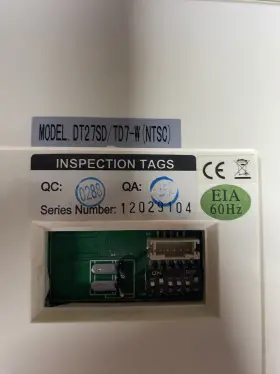 DT27SD-TD7-W 2 WIRE SYSTEM Intercom #2