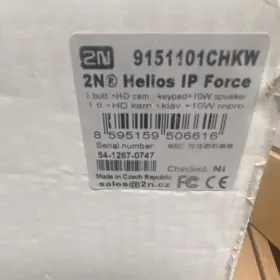 9151101CHKW 2N Helios Ip Force Audio Intercom Camera Keypad
