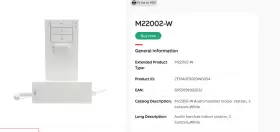 M22002-W ABB Audio Handset Station