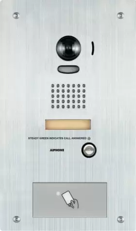 Is-dvf-hid AIPHONE Dvf Hid Flush Mount Video Door Station