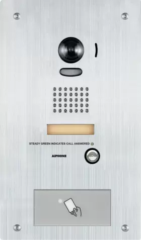 Is-ipdvf-hid AIPHONE Ipdvf Hid Poe Video Intercom Vandal