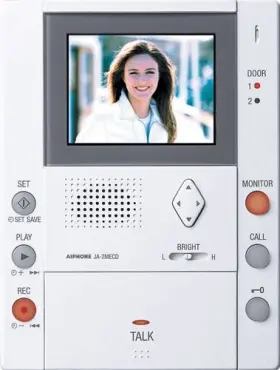 JA-2MECD AIPHONE Master Monitor Station Memory