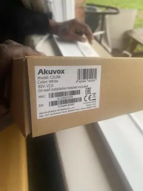 IT83R AKUVOX Intercom Touch Screen Sip Android Poe Camera #3
