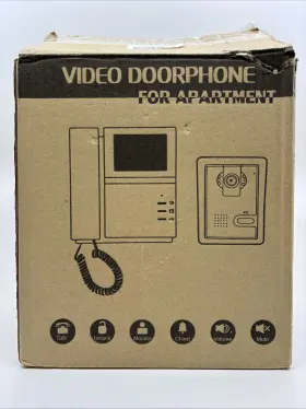 445027874884 AMOCAM Video Door Phone Wired Intercom Doorbell