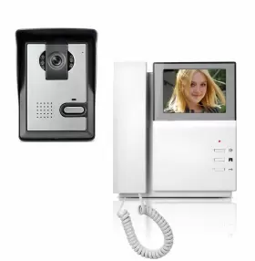 600748402465 AMOCAM Video Door Phone Lcd Monitor Wired