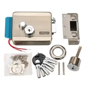 600748403332 AMOCAM Electric Door Lock Doted Keys