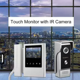 631579375642 AMOCAM Video Door Phone Touch Monitor Wired #2