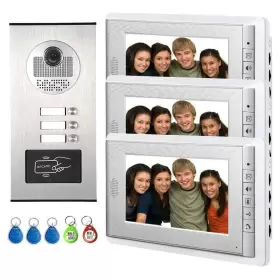 631579375918 AMOCAM Video Intercom Monitor Wired Doorbell