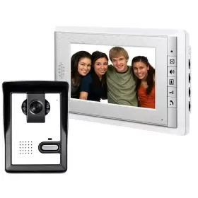 647726601533 AMOCAM Wired Video Intercom Doorbell Lcd Monitor