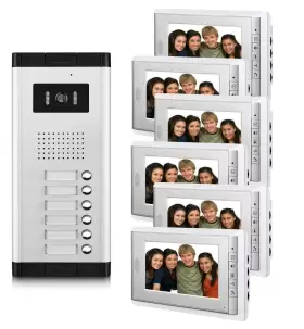 706693550838 AMOCAM Video Intercom Monitor Wired Door Phon