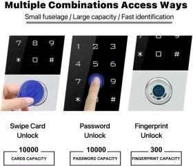 ACCESS-01 AMOCAM Biometric Fingerprint Control Attendance Key #3