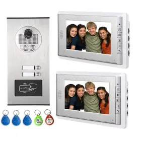 MFS356 AMOCAM Wired Video Intercom Doorbell Lcd Monitor