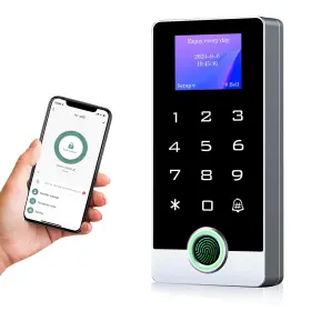 TF3LCD-TWF AMOCAM Wireless Wifi Tuya Access Control Led Voice
