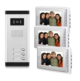 V70C-520-3 AMOCAM Video Intercom Monitor Wired Doorbell