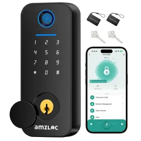 FF01-NEW AMZLOC Smart Lock Keyless Fingerprint Tuya