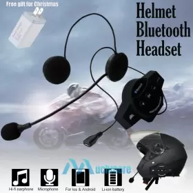 BT-10 BFVV Usb Rechargeable Bluetooth Helmet Headphone Mic