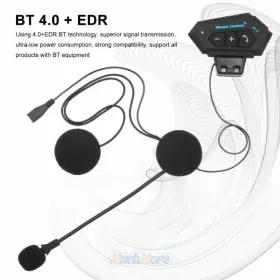BT-12 BFVV Bluetooth Helmet Headset Speaker Headphone #2