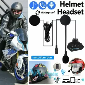 BT-12 BFVV Bluetooth Helmet Headset Speaker Headphone