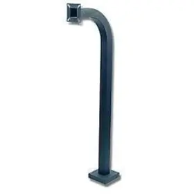 615687223750 BLACK GOOSENECK PEDESTAL Door Intercoms