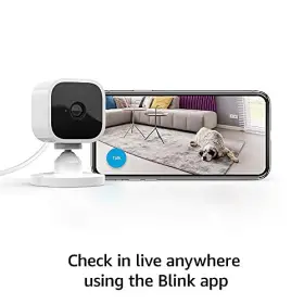 840080594484 BLINK Mini Plug Smart Security Camera Video Ni #3