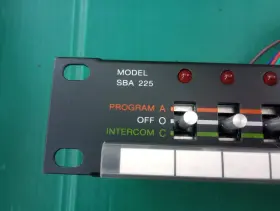 SBA-225 BOGEN Intercom Station Selector Switch Panel #2