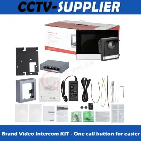INTERCOM-02B SWITCH Video Door Station Poe Tf Card Kit