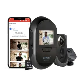 712417431518 BRINNO Peephole Camera Wifi Motion Detector Peep