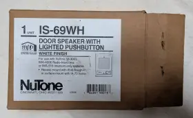 IS-69WH BROAN-NUTONE Intercom Door Speaker Pushbutton Box