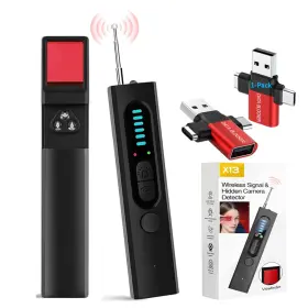 727206533940 BUISAMG Hidden Camera Detector Device Gps Bug Rf