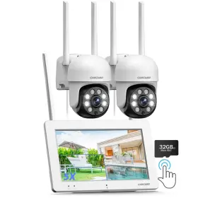 SC26-SECURITY CAMCAMP Wireless Camera Touch Monitor Nvr Card