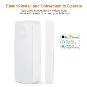 750086924546 CICIGLOW Smart Door Window Sensor Alarm Google #2