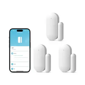CLB69W-3 CLOUREE Door Alarm Window Sensors Battery Wireless