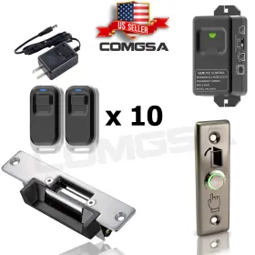 SAC01 COMGSA Door Access Electric Strike Lock Remote Control