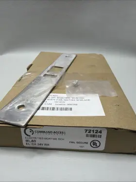 72124 COMMAND ACCESS Rh Electrified Mortise Sch Front Plate