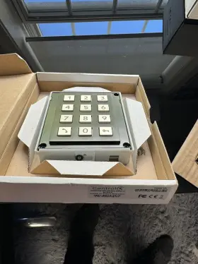 C4-DS2KP-BL CONTROL 4 Door Intercom Keypad