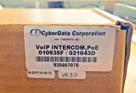 010935F CYBERDATA CORPORATION Voip Intercom #2
