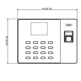 ASA1222G-D DAHUA Attendance Terminal #2