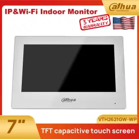VTH2621GW-WP DAHUA Monitor Tft Touch Screen Ip Video Intercom