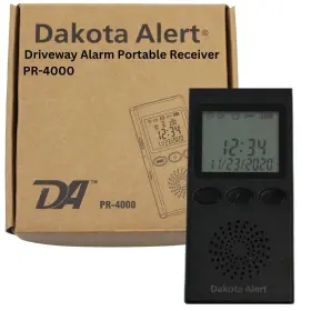 891179000928 DAKOTA ALERT Wireless Driveway Alarm Receiver