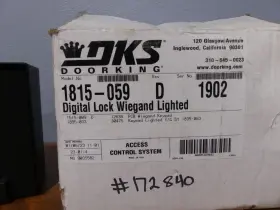 1815-059 DKS Doorking Wiegand Digital Lock #2
